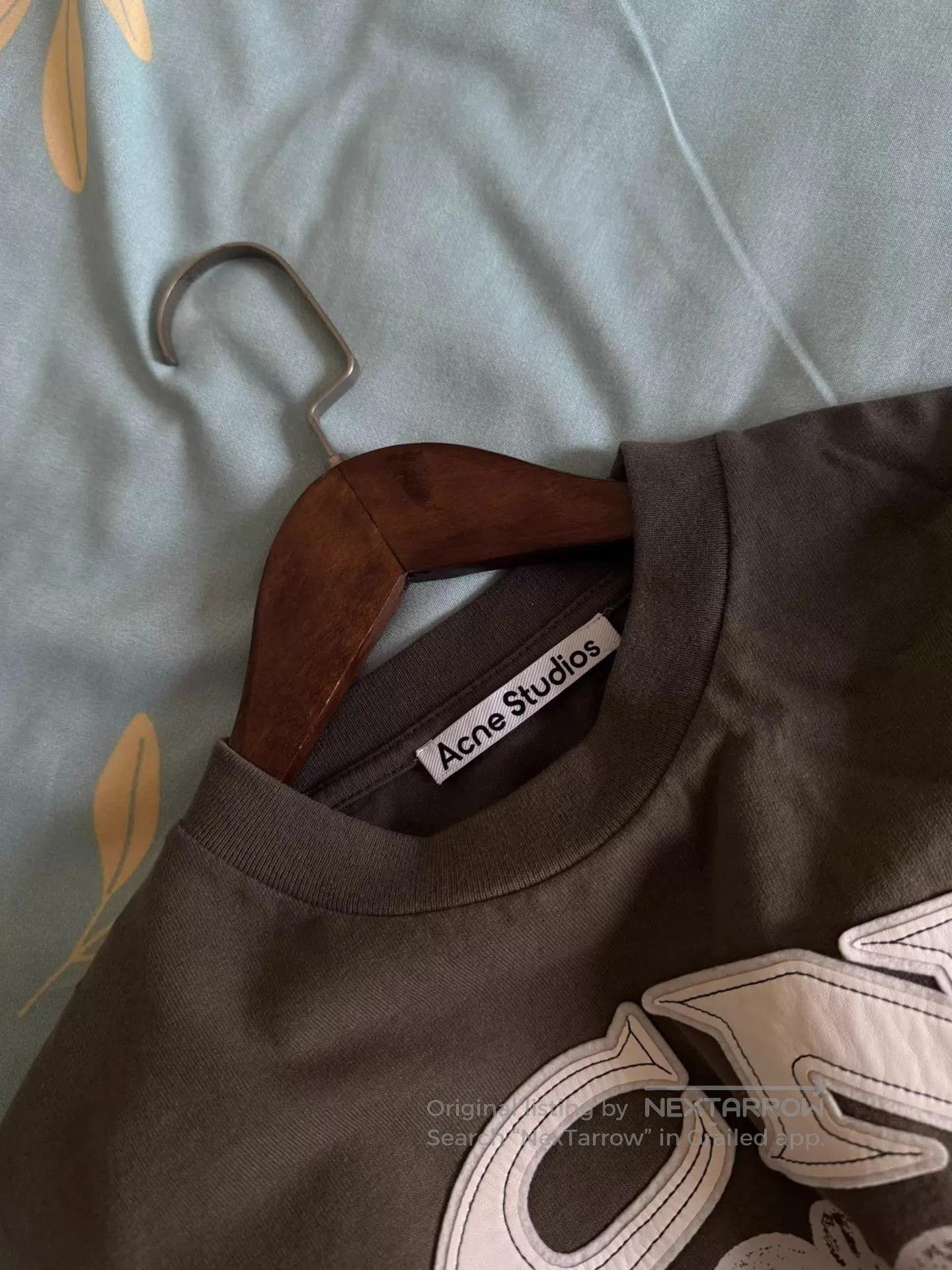 Acne Studios Layered Sleeve Graphic Print Long Sleeve Top. Size US XXS / EU 40 - 5 Thumbnail