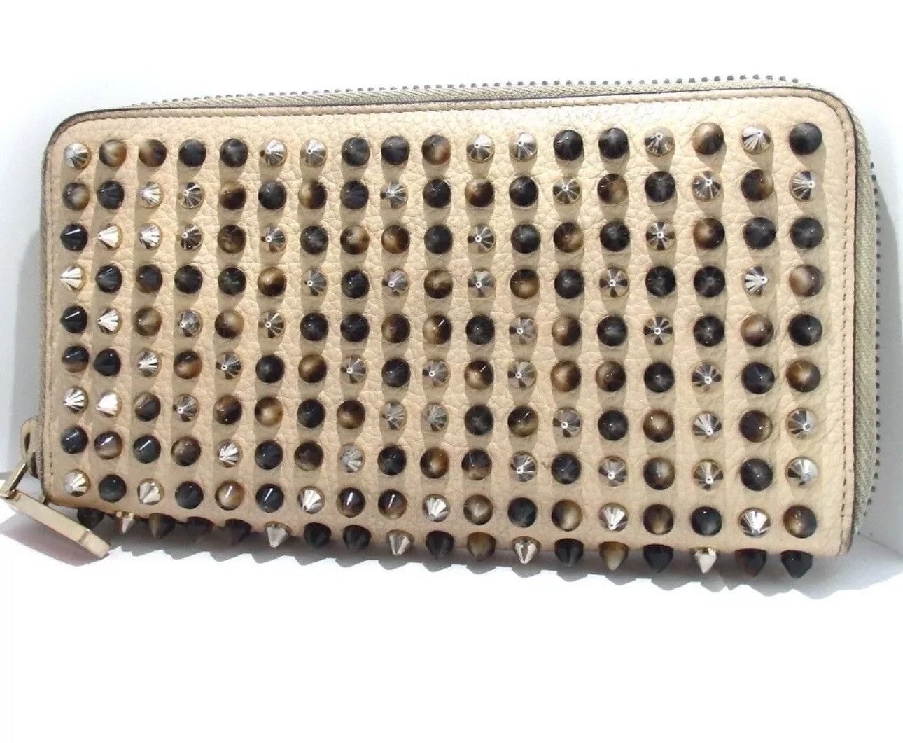 Christian Louboutin Christian Louboutin Panettone leather wallet Black Size ONE SIZE - 1 Thumbnail