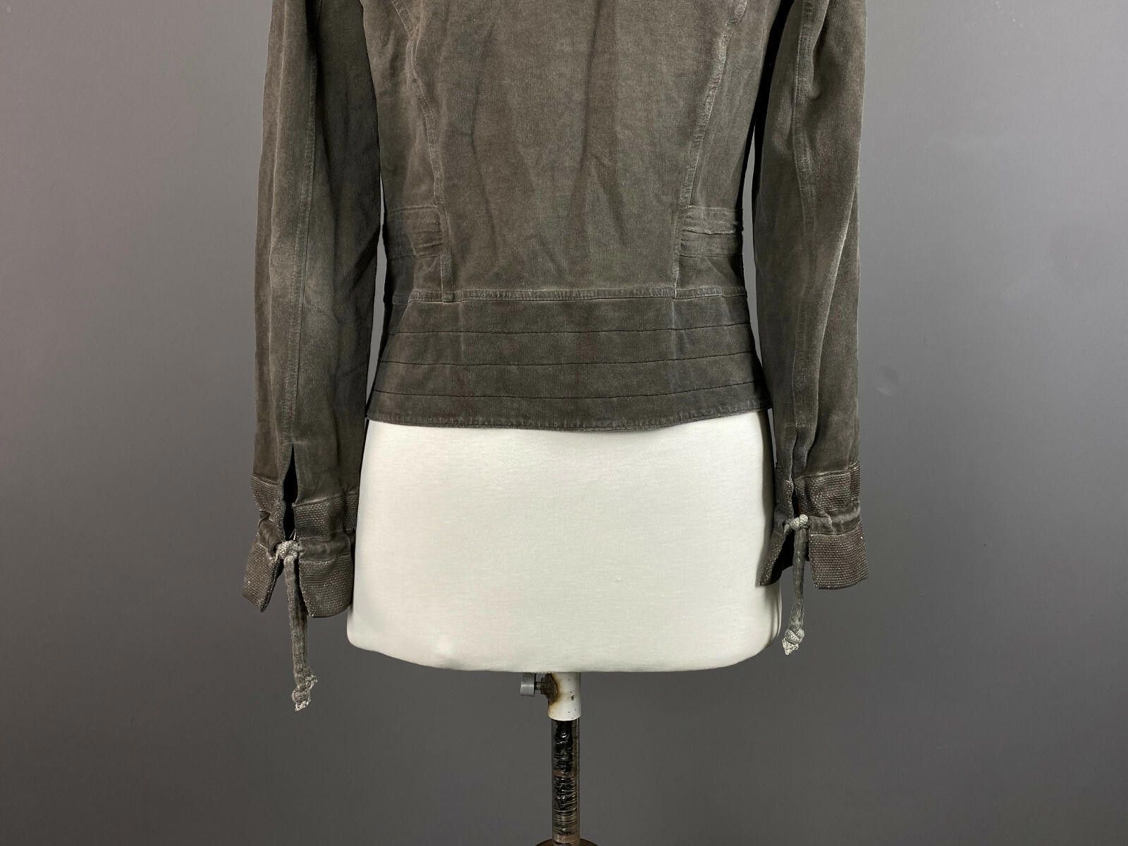 Ellesse Elly By Elisa Cavaletti Designer Grey Jacket Size S / 1 Size S / US 4 / IT 40 - 8 Thumbnail