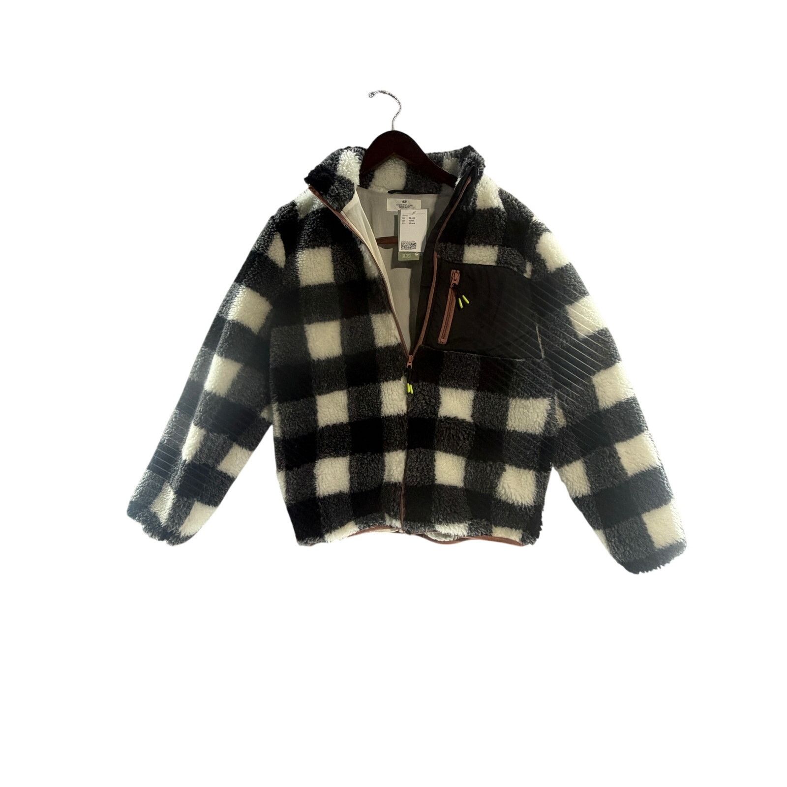 H&M H&M SHERPA HALF ZIP UP JACKET SIZE 16/18 WOMANS GIRLS NWT Size XXL / US 16-18 / IT 52-54 - 2 Thumbnail