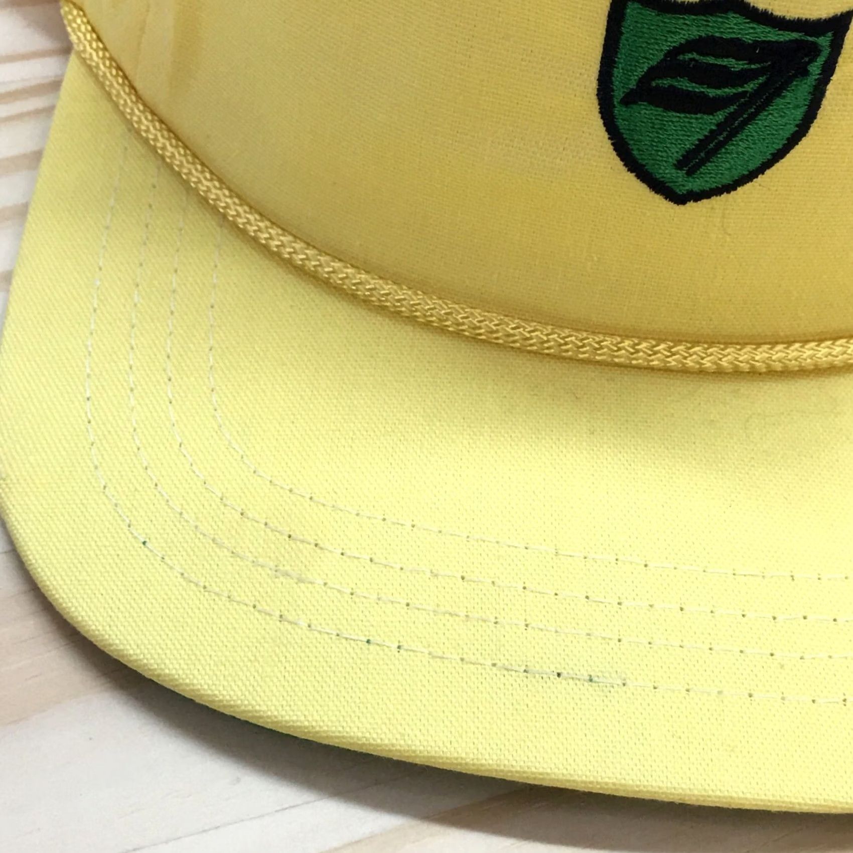 Roper Duckster Rope Hat USA Edinburgh Mens Yellow One Size Adjustable Embroidered Logo Size ONE SIZE - 3 Thumbnail