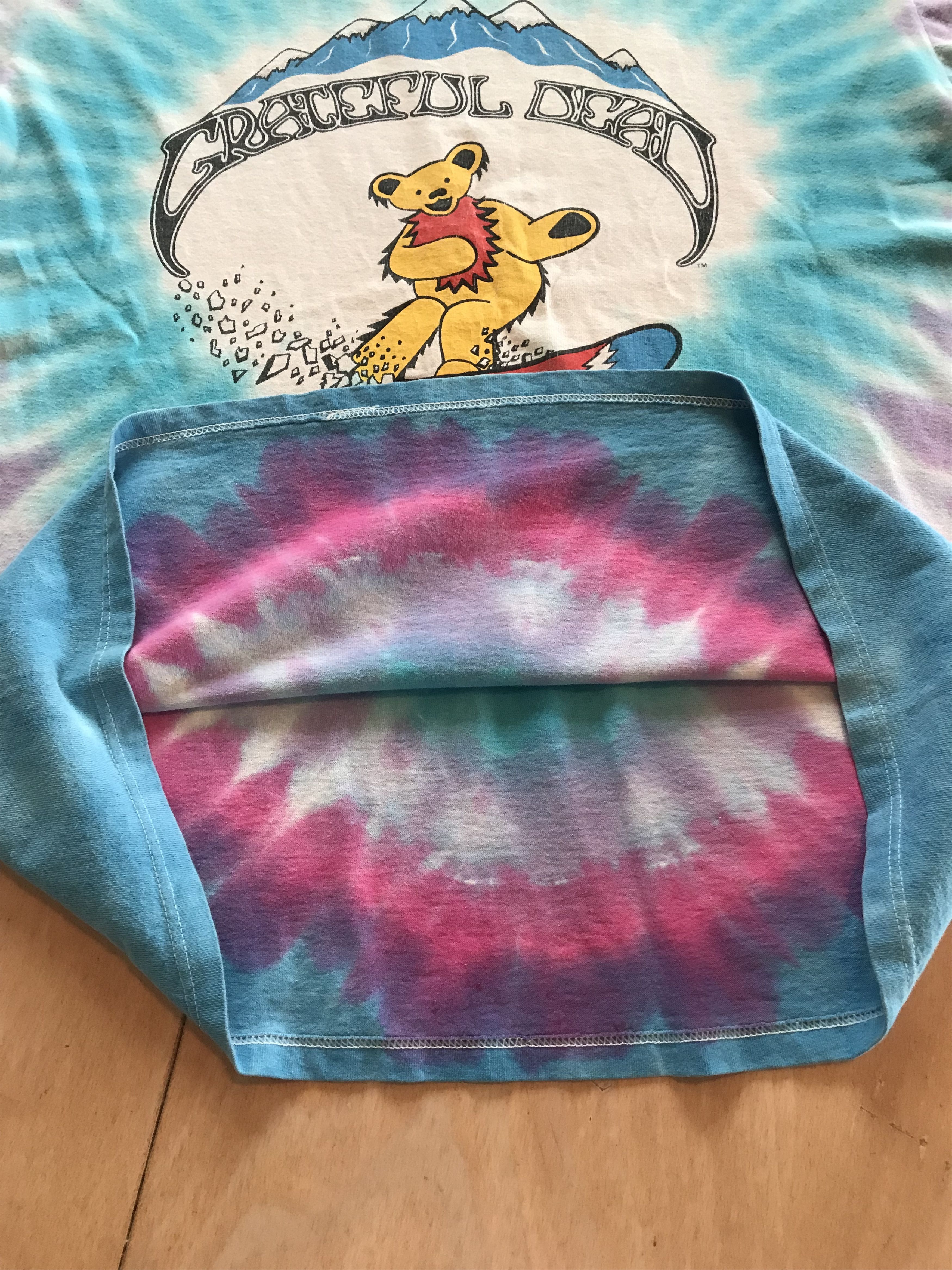 Delta Vintage 1990 Grateful Dead Grateful Ski T Shirt L Delta Size US L / EU 52-54 / 3 - 8 Thumbnail