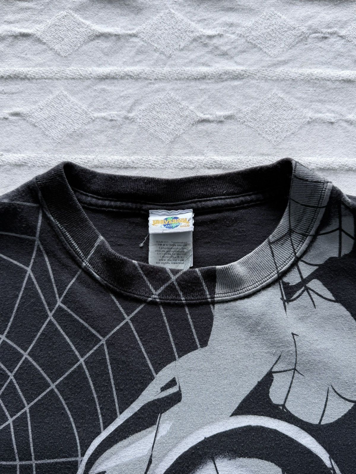 Marvel Comics Vintage Spyder-Man Marvel All Over Print AOP T-Shirt Tee Size US L / EU 52-54 / 3 - 4 Thumbnail