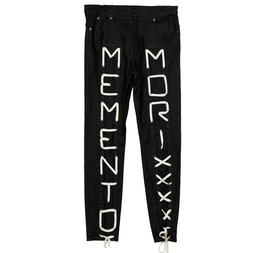 Gucci Black Memento Mori Skinny Jeans