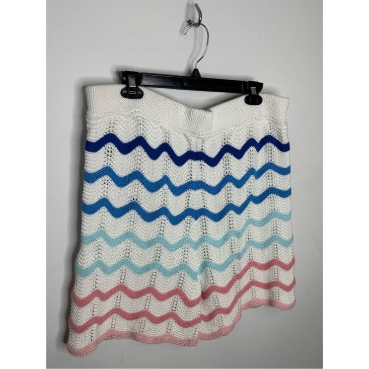 Casablanca Casablanca Wave Shorts White Blue Multi Men’s XL Size US 36 / EU 52 - 4 Thumbnail