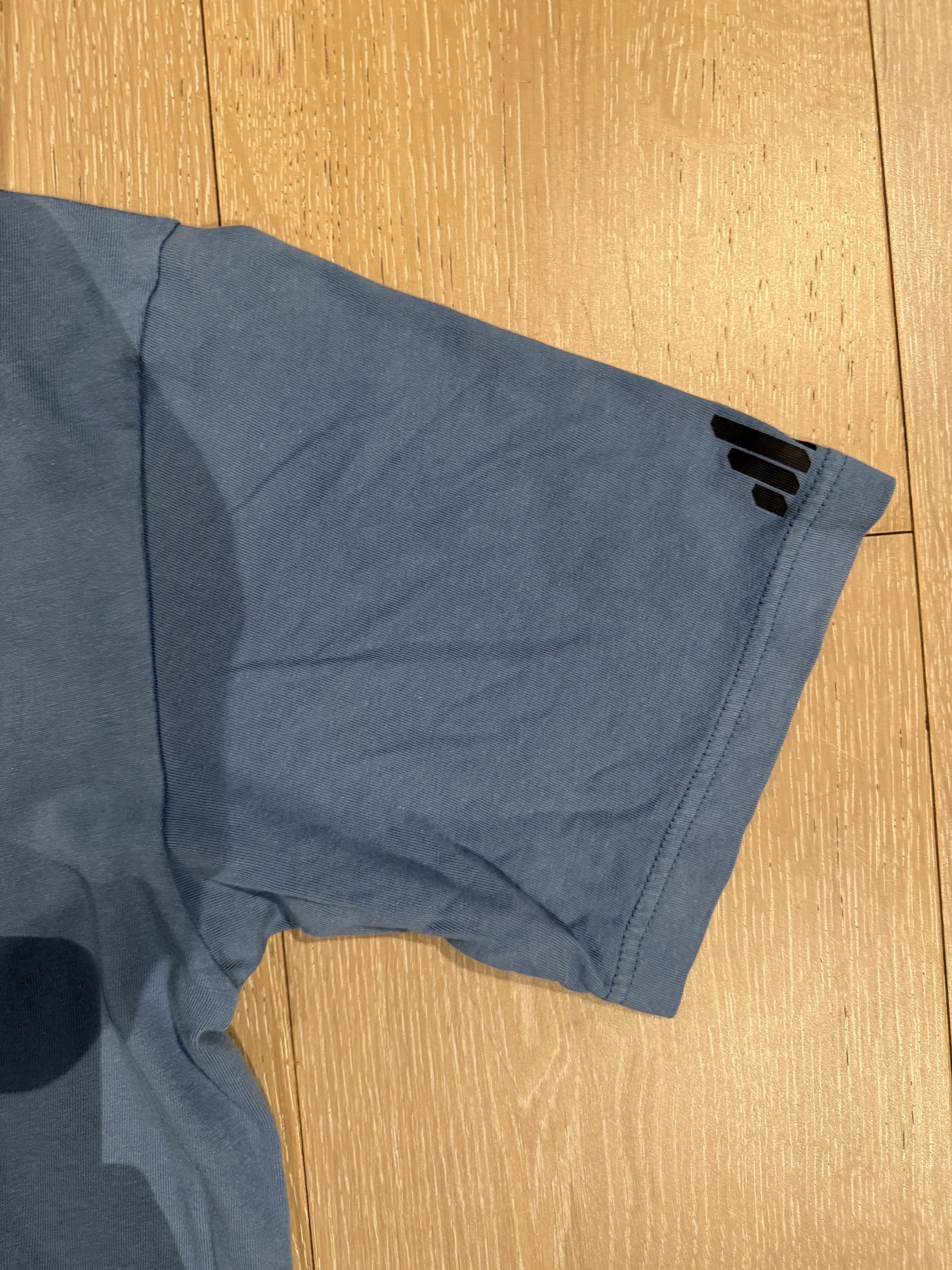 Uniqlo 💚 Uniqlo x New Order x Peter Saville Blue Factory Tee Large Size US L / EU 52-54 / 3 - 5 Thumbnail