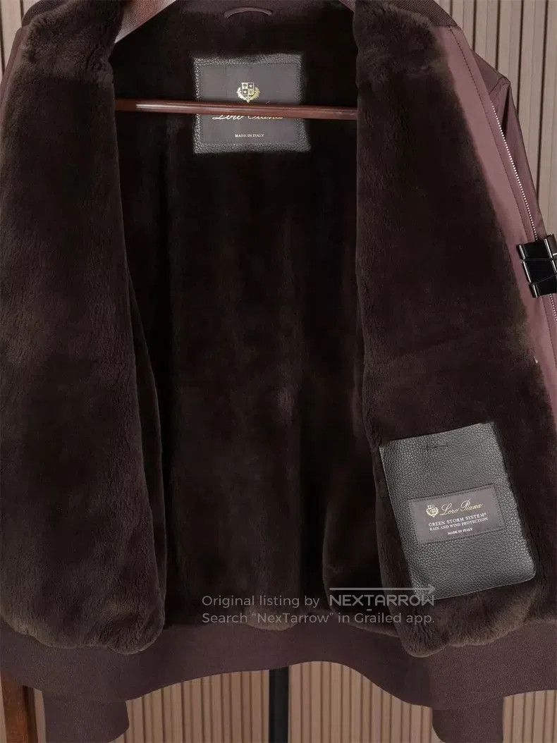 Loro Piana Loro Piana Men's Fur Bomber Jacket. Size US L / EU 52-54 / 3 - 3 Thumbnail