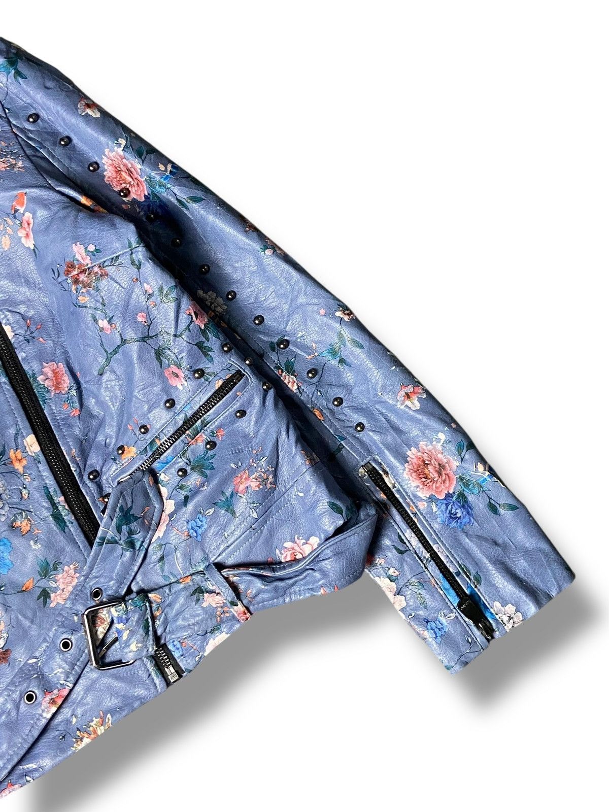 Desigual DESIGUAL Nassau Faux Leather Crop Jacket (144) Size US XXS / EU 40 - 9 Thumbnail