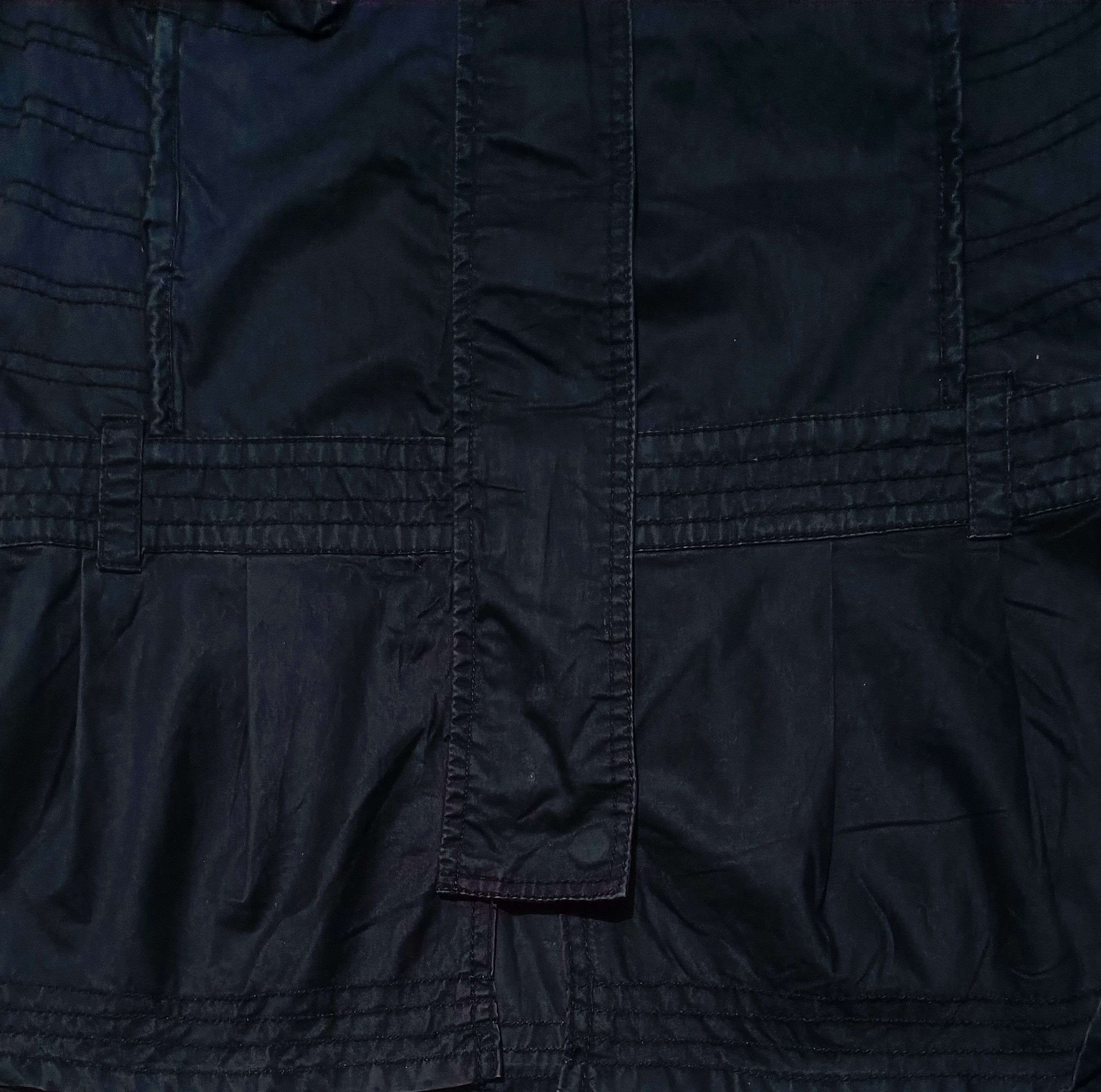 Le Grande Bleu (L.G.B.) 2000s ANNA KERRY- Cyber Bono Double Zip Jacket Size 4XL / US 24-26 - 6 Thumbnail