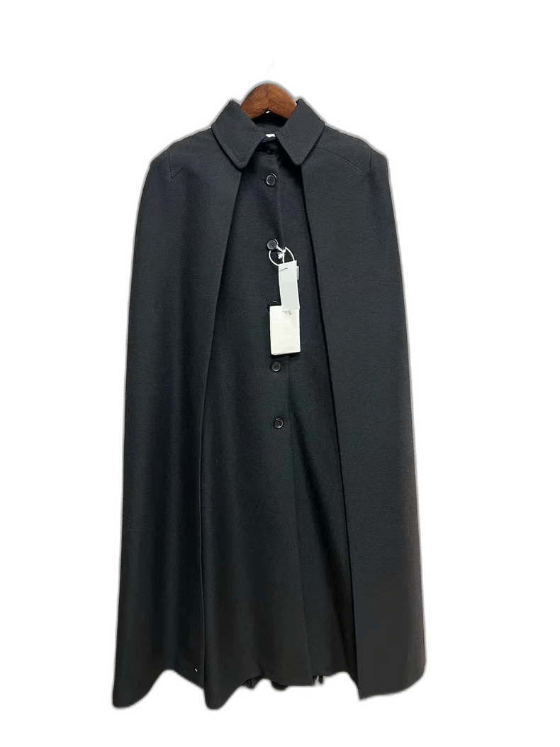 Valentino Valentino Wool Double Layer Cape Coat Size US L / EU 52-54 / 3 - 1 Thumbnail