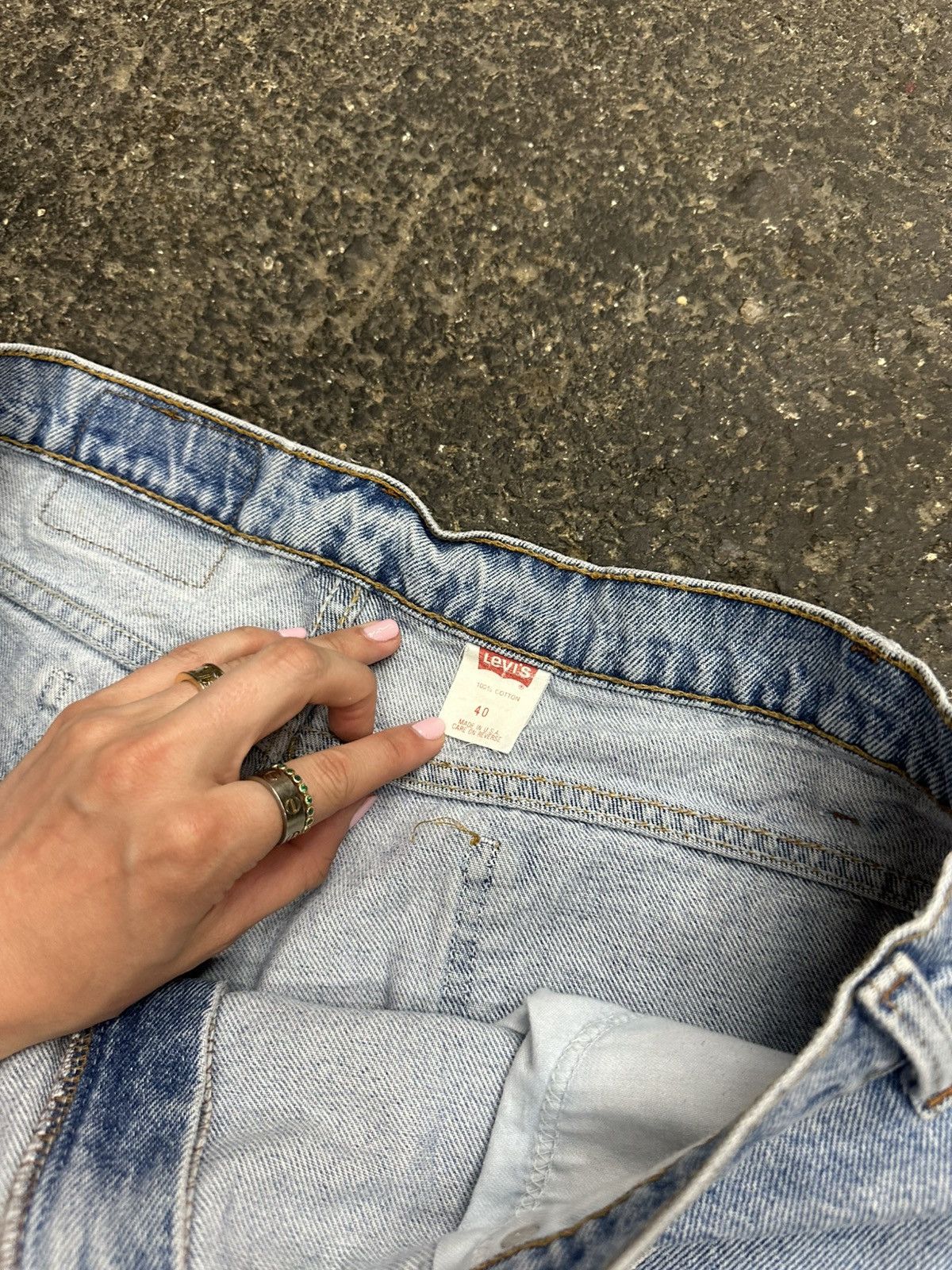 Other Y2K Levi’s orange tab 550 shorts Size US 39 - 3 Thumbnail