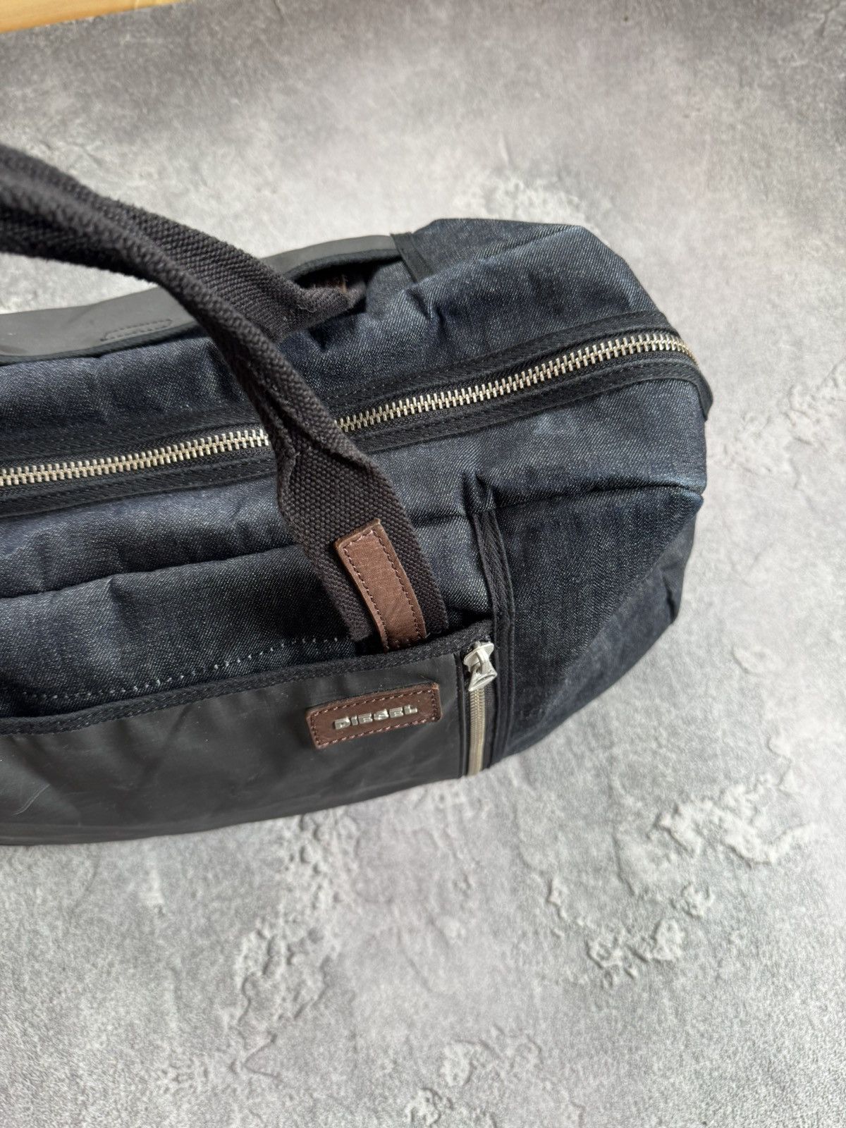 Diesel × Vintage Diesel big size travel bag handbag Y2K denim Size ONE SIZE - 8 Thumbnail