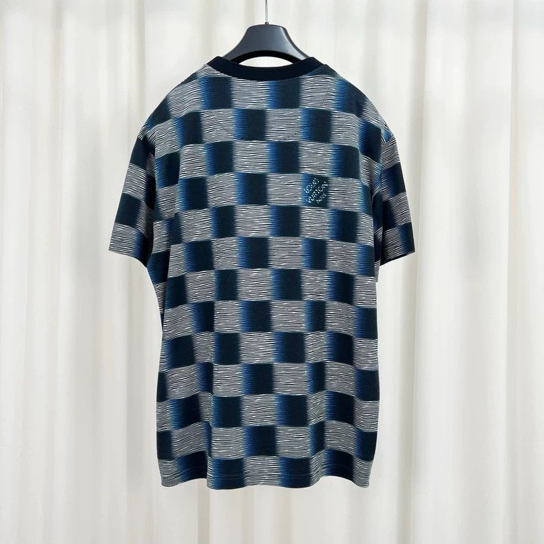 Louis Vuitton Louis Vuitton Black-and-blue checkerboard alphabet short s Size US M / EU 48-50 / 2 - 2 Thumbnail