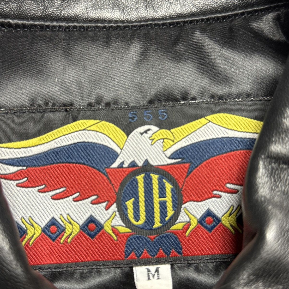Jeff Hamilton Jeff Hamilton NBA Bulls 5 Time Champions Leather Jacket Size US M / EU 48-50 / 2 - 5 Thumbnail
