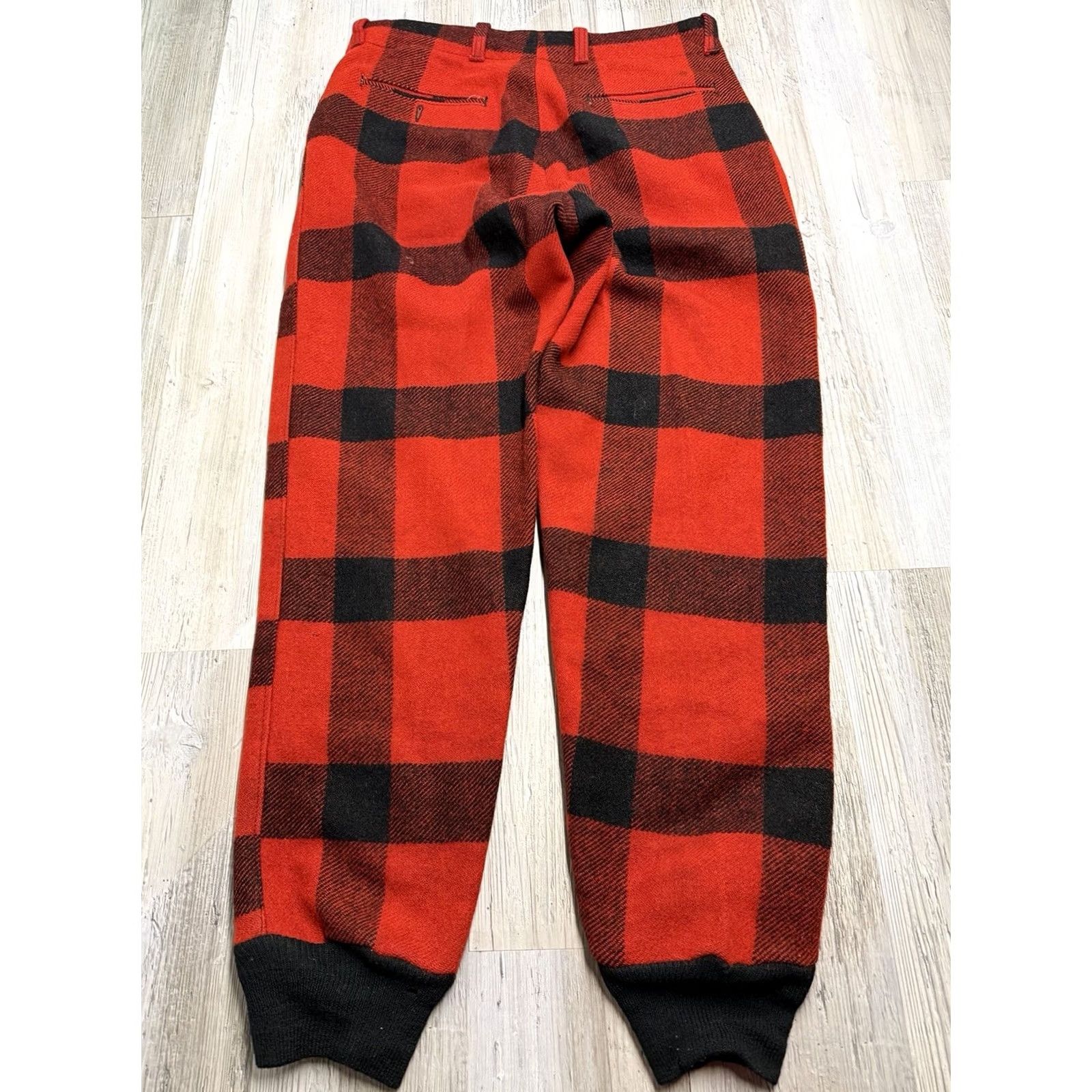 Vintage Vintage DryBak Buffalo Plaid Wool Trouser Pants Hunting Mens 34x30 Wool Rockabilly 1960s Shirts? Size US 34 / EU 50 - 2 Thumbnail