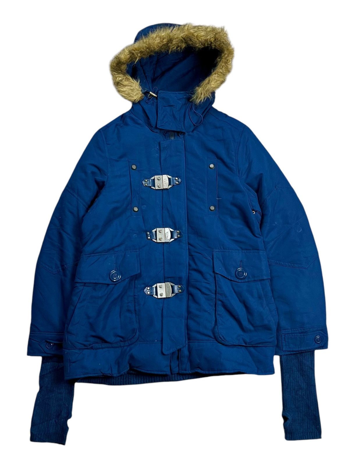 If Six Was Nine 2000s SLY - Thumbhole Fur Hoodie N3B Jacket Size US M / EU 48-50 / 2 - 1 Thumbnail