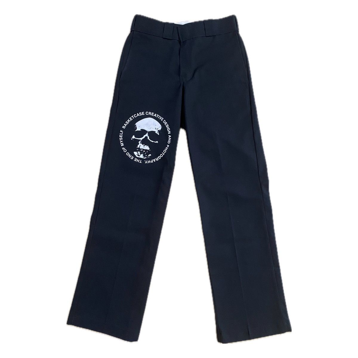 Custom Basketcase Gallery X Dickies Custom Print Skull 874 Trousers