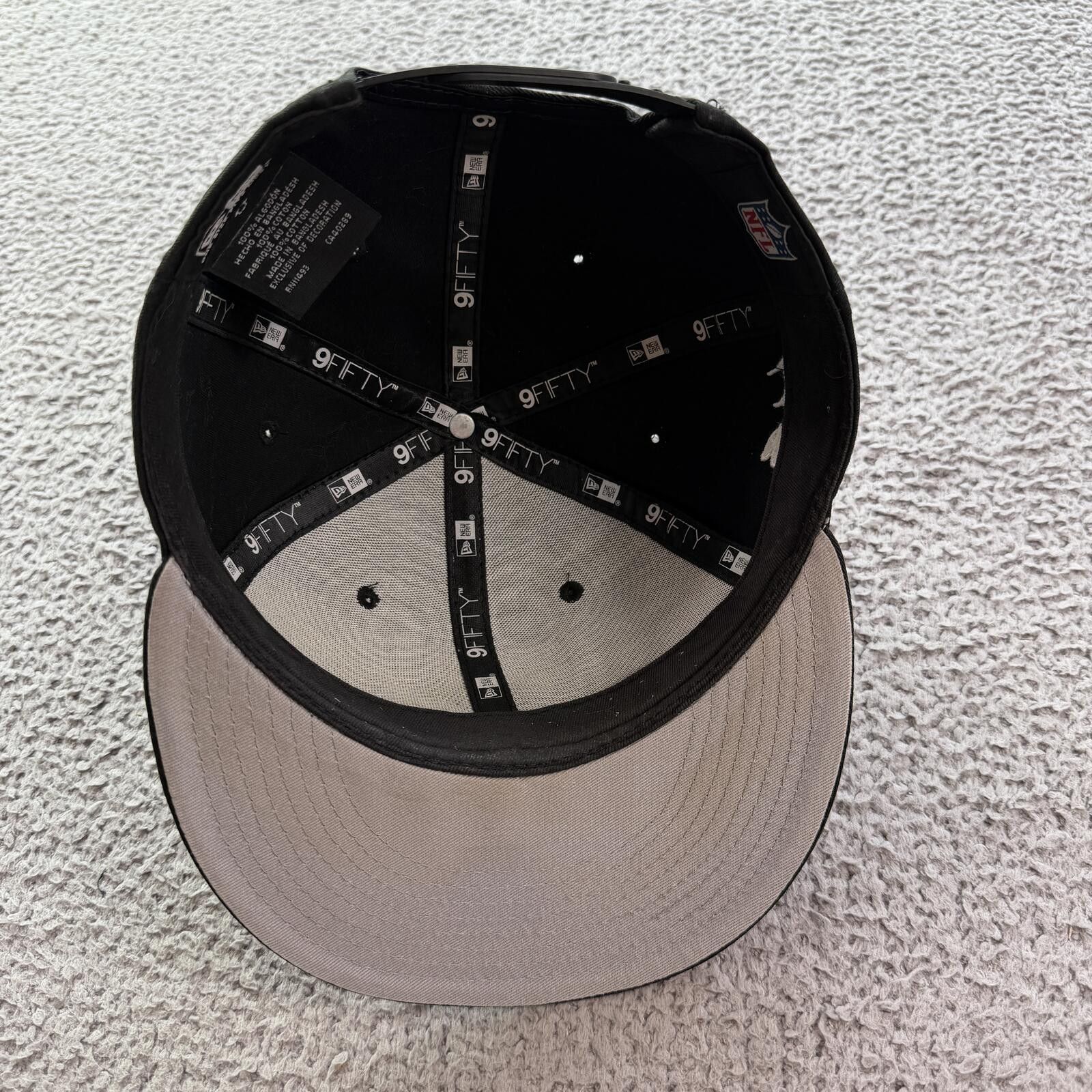 New Era New Era 9FIFTY Raiders Antonio Brown Snapback Hat NFL Cap Size ONE SIZE - 6 Thumbnail