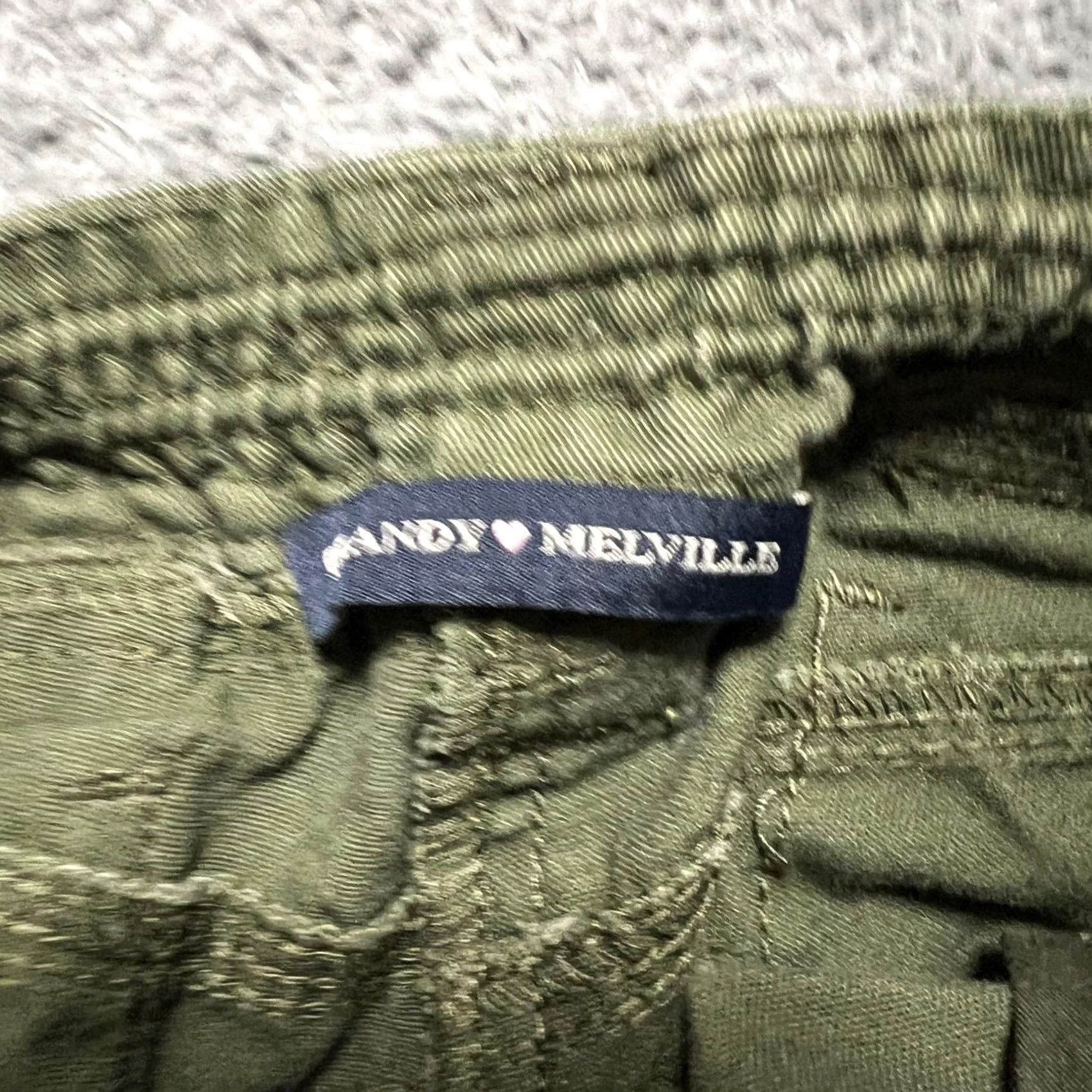 Brandy Melville Brandy Melville Pants Womens OS GRN Cargo Military Utility Straight Cotton Blend OS Regular Green 27x30 Mens? Size 42" / US 20 - 5 Thumbnail