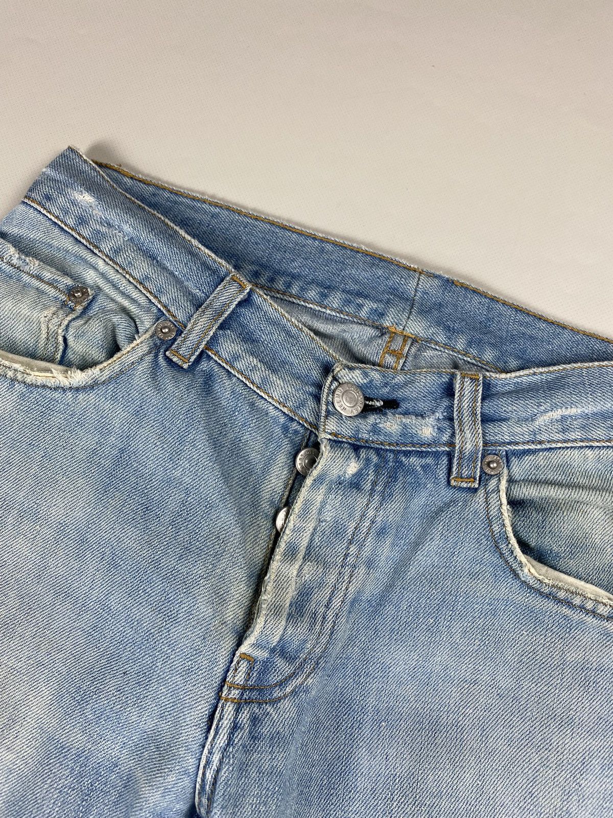 Helmut Lang Helmut Lang Vintage Men’s Distressed Denim Jeans Size 29 / S Size US 29 - 12 Thumbnail
