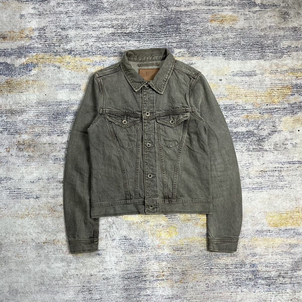 Le Grande Bleu (L.G.B.) GOA selvedge trucker denim jacket Size US M / EU 48-50 / 2 - 2 Thumbnail