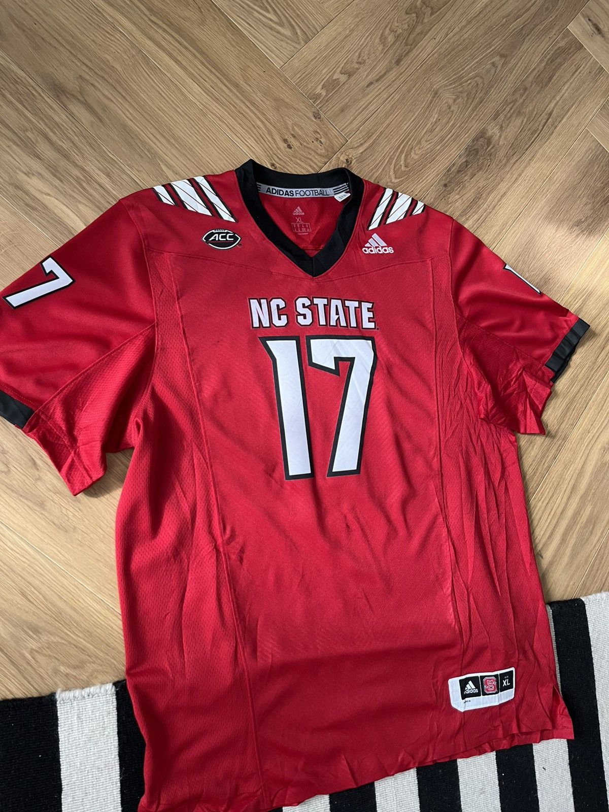 Adidas Philip Rivers NC State Wolfpack adidas Alumni Jersey XL Size US XL / EU 56 / 4 - 2 Thumbnail