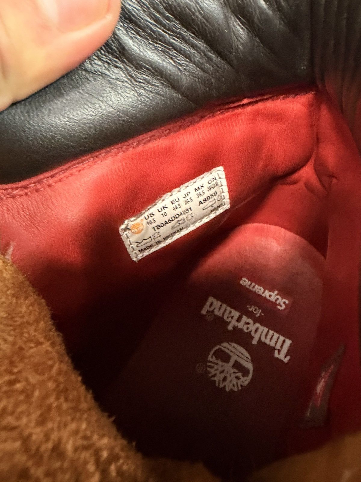 Supreme × Timberland Supreme Timberland "Diamond Plated" Boots Size US 10.5 / EU 43-44 - 10 Thumbnail