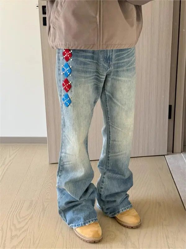 Jean Fujita x Mari Vintage Blue Jeans Street Style Size US 33 - 8 Thumbnail