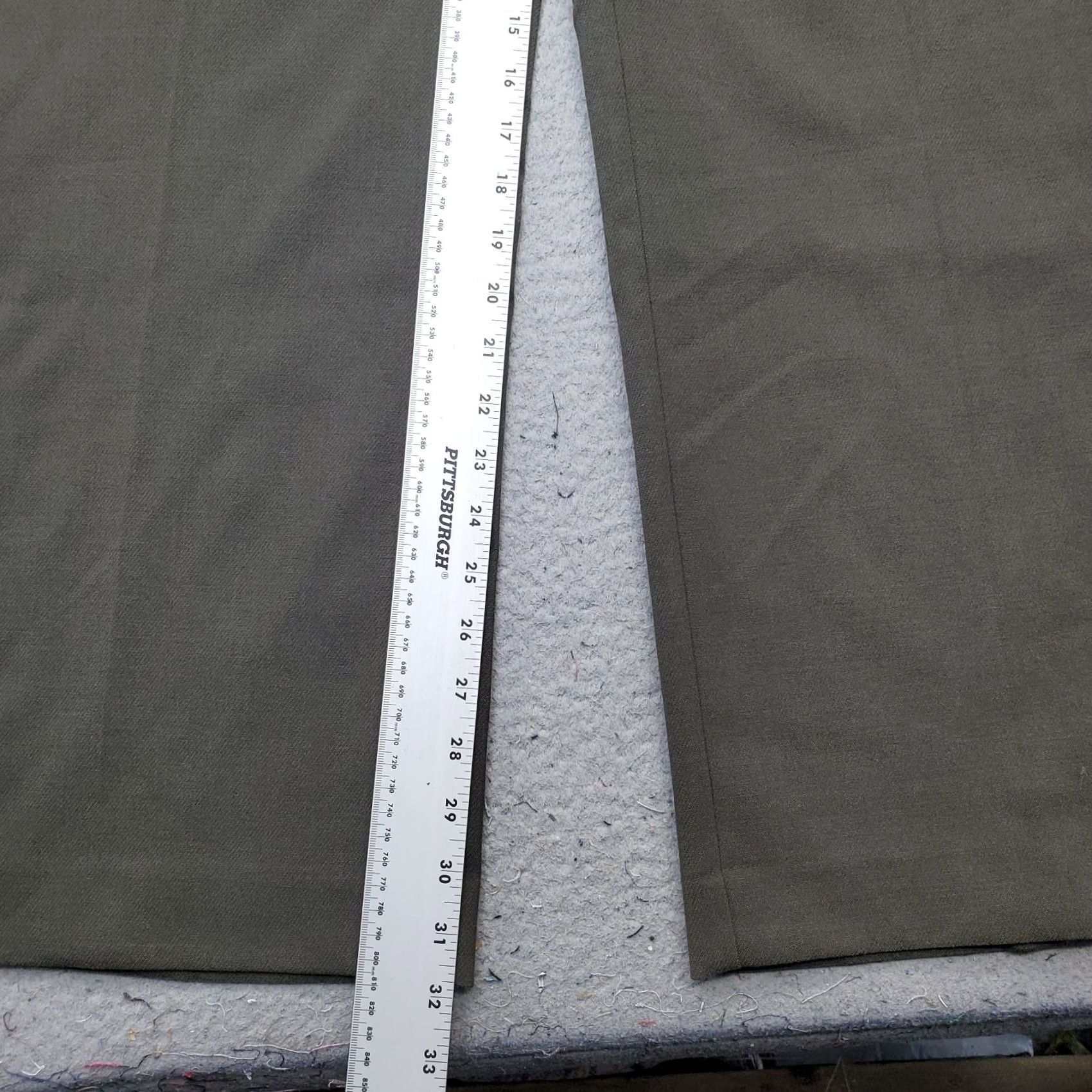Loft LOFT Womens 24 Green Regular Fit Trouser Pants Wide-Leg Stretch Marisa Size 42" / US 20 - 4 Thumbnail