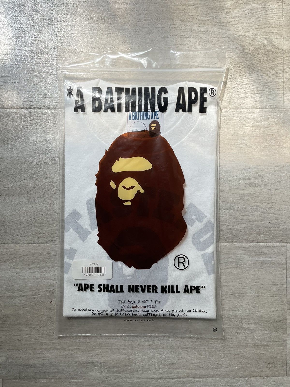 Bape × JJJJound JJJJound x BAPE College T-Shirt Size US M / EU 48-50 / 2 - 1 Thumbnail