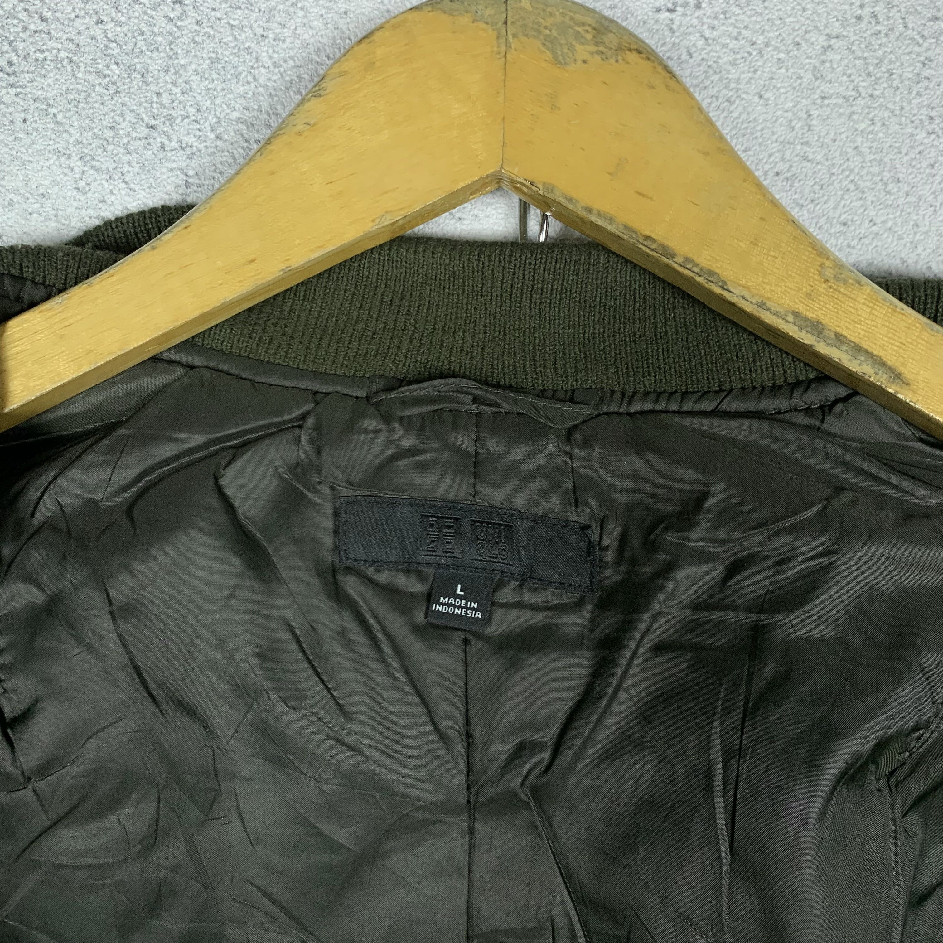 Japanese Brand Uniqlo CWU Bomber Flight Jacket Size L / US 10 / IT 46 - 4 Thumbnail