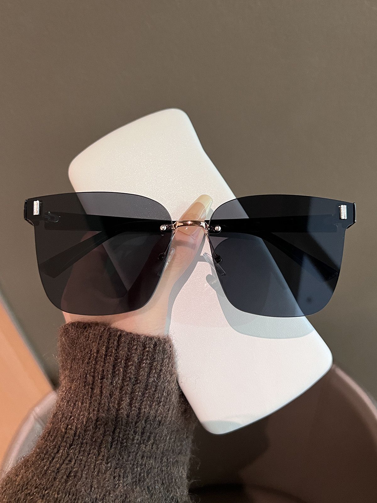 VIBE Matchless Street ins style custom avant-garde sunglasses Size ONE SIZE - 1 Thumbnail