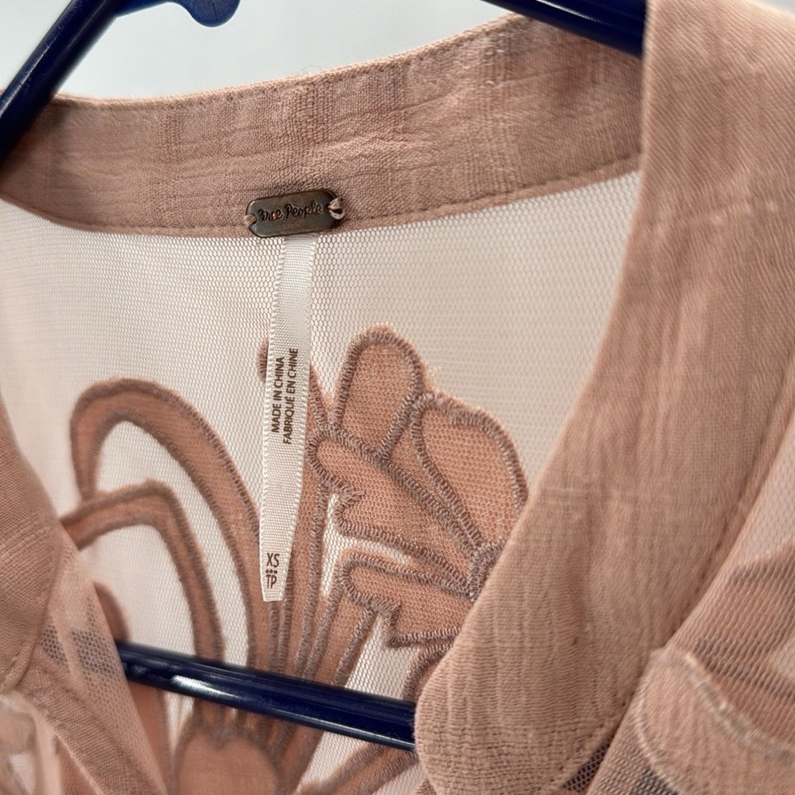 Free People Free People dainty western bohemian romantic flowy pink XS Size XS / US 0-2 / IT 36-38 - 3 Thumbnail