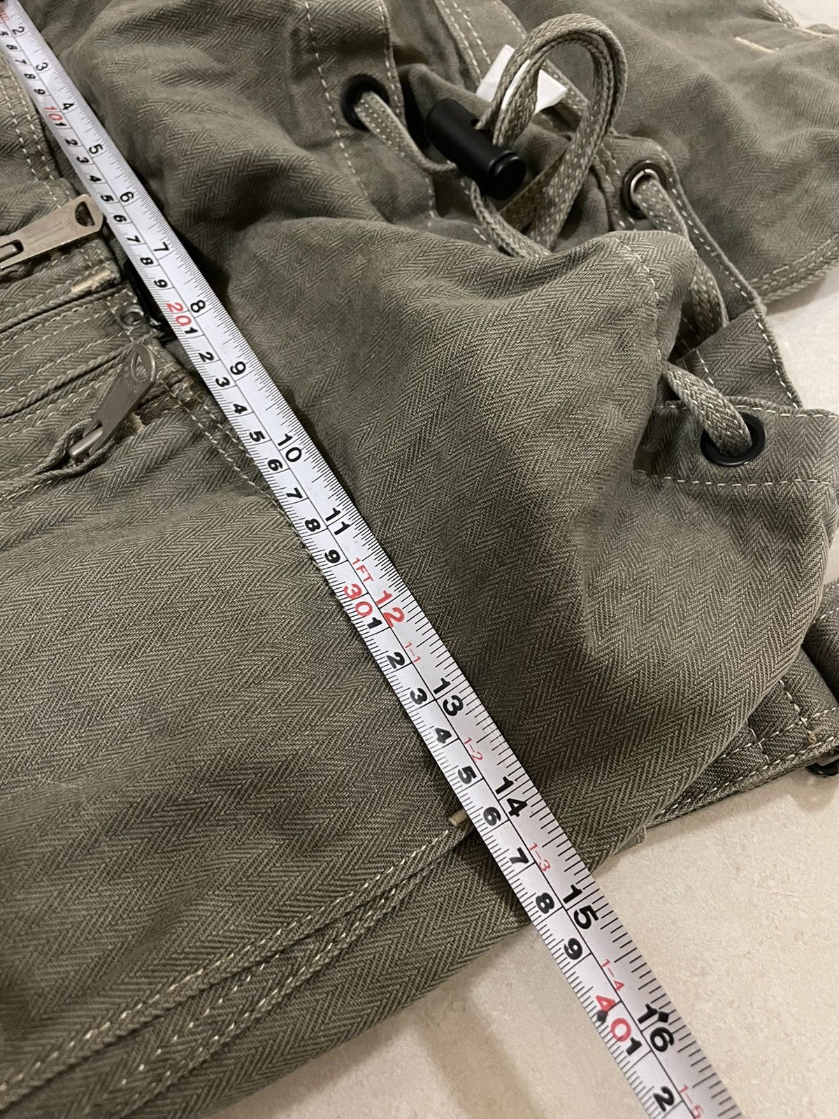 Japanese Brand Vtg Porter Herringbone Mini Backpack/Rucksak Tokyo Japan Size ONE SIZE - 11 Thumbnail