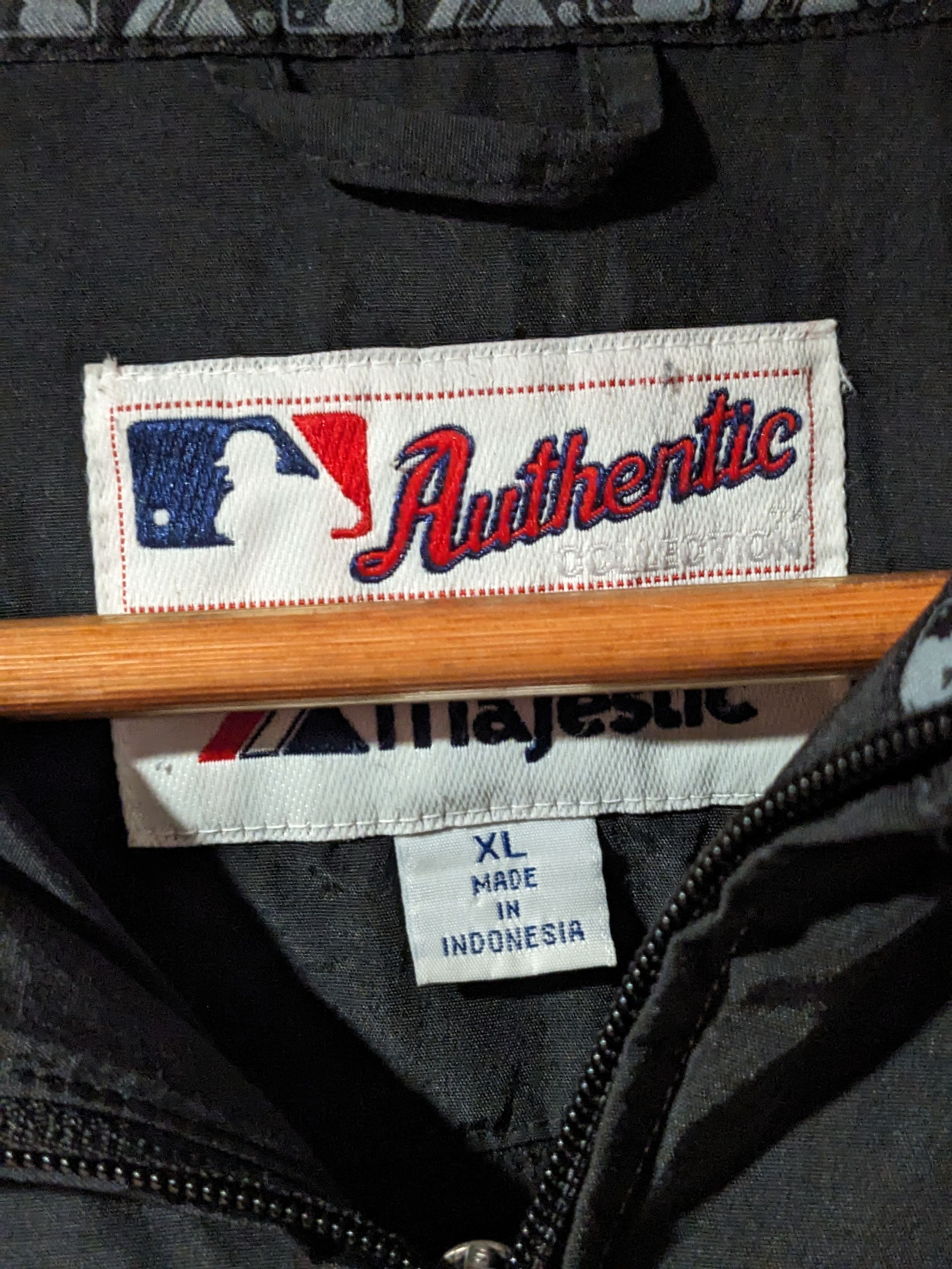 Majestic Vintage Pittsburgh Pirates Majestic Thermal Base Jacket Size US XL / EU 56 / 4 - 4 Thumbnail