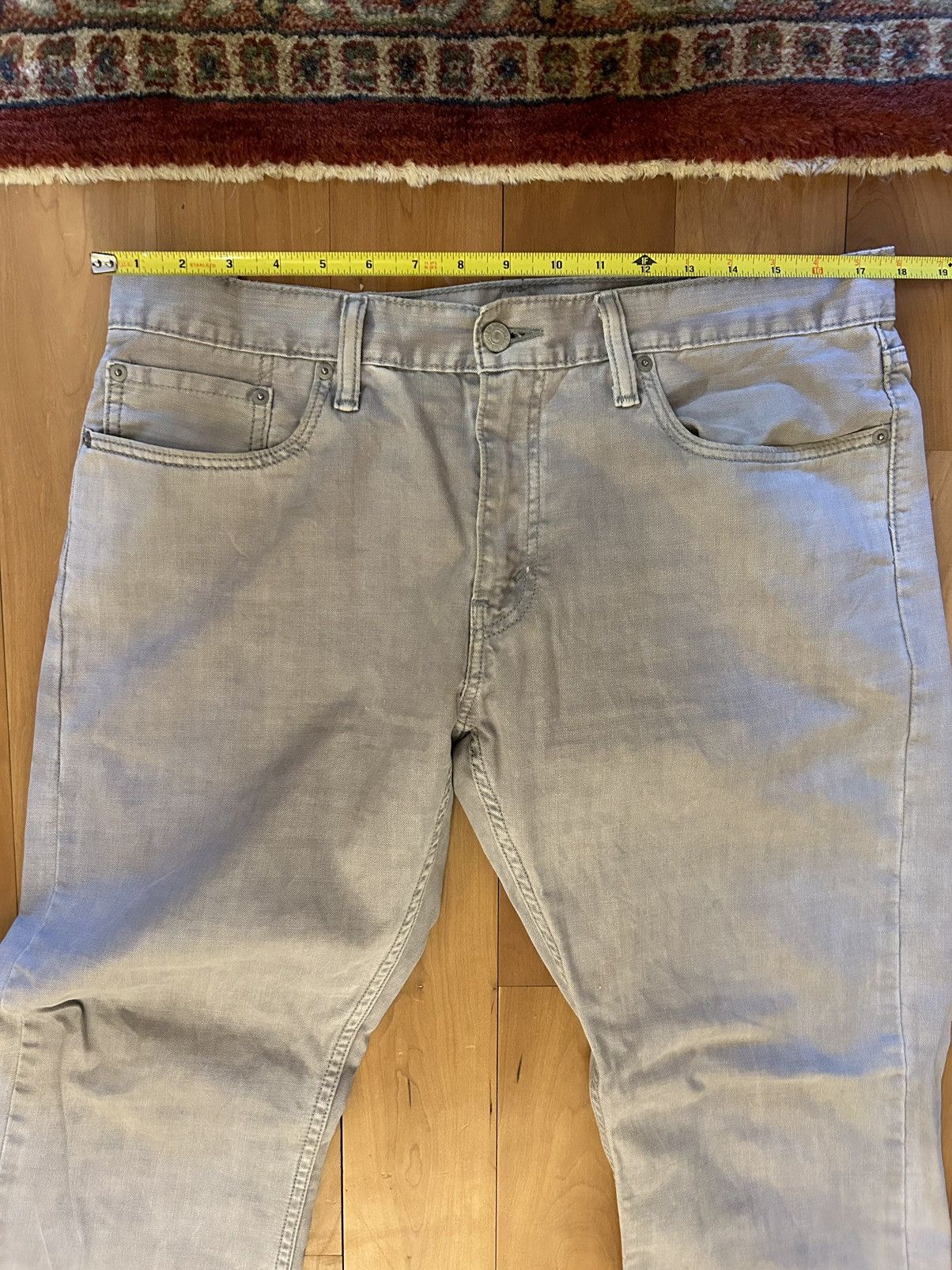 Levi's × Levi's Vintage Clothing Vintage Light Grey Levi’s 514 Size US 34 / EU 50 - 6 Thumbnail