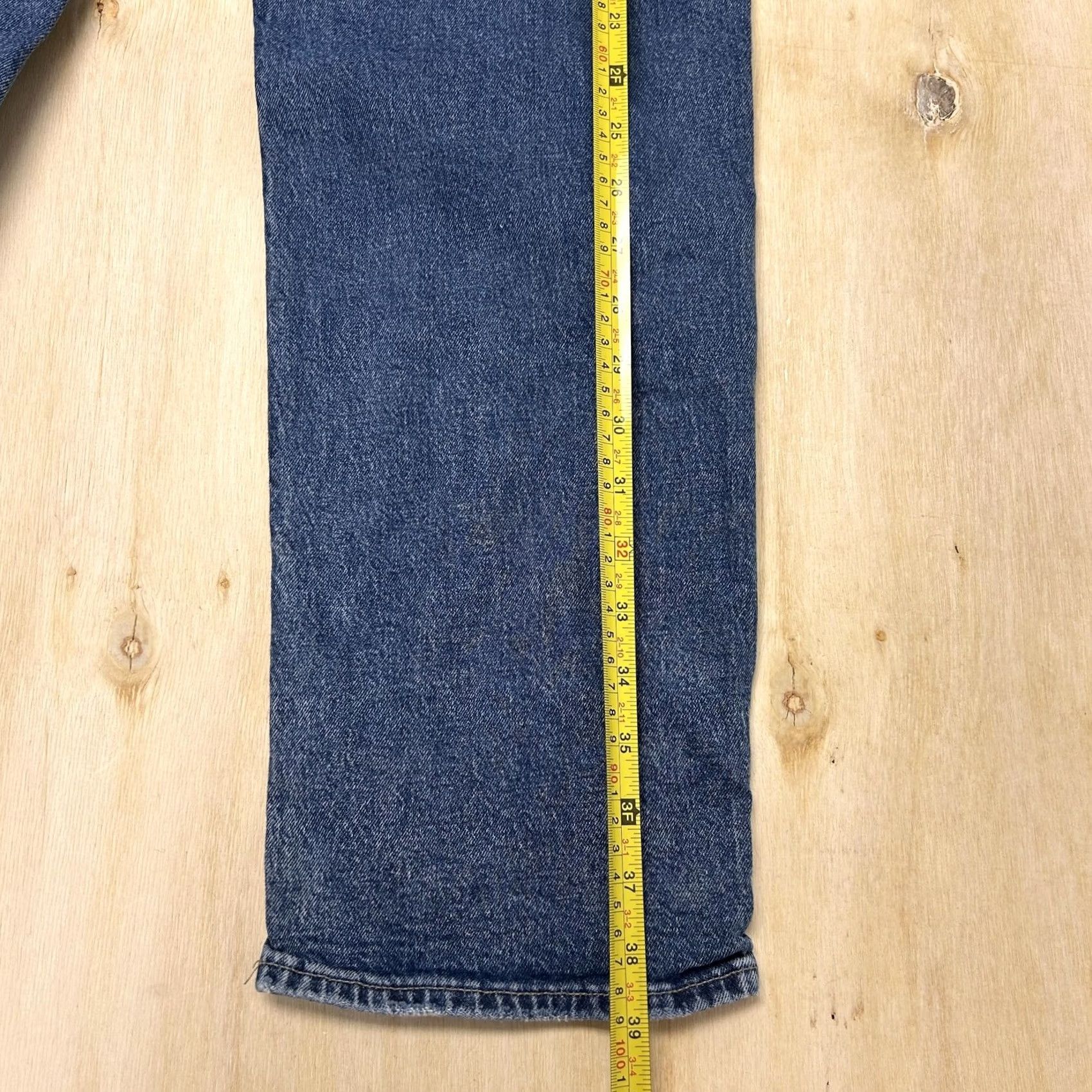 Gap VINTAGE Gap Jeans Womens 8/29 Regular Medium Wash Relaxed Straight Denim 5-Pocket Mens? Size 30" / US 8 / IT 44 - 5 Thumbnail