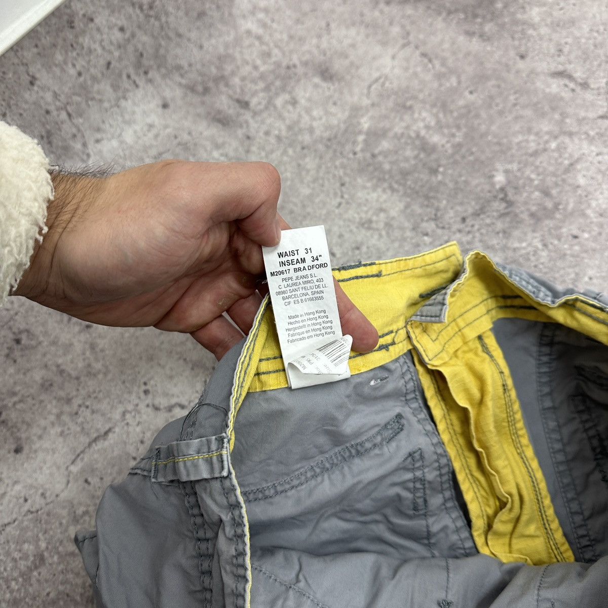 Pepe Jeans Vintage 00s Pepe Jeans multi pocket cargo jeans y2k hype og Size US 31 - 10 Thumbnail