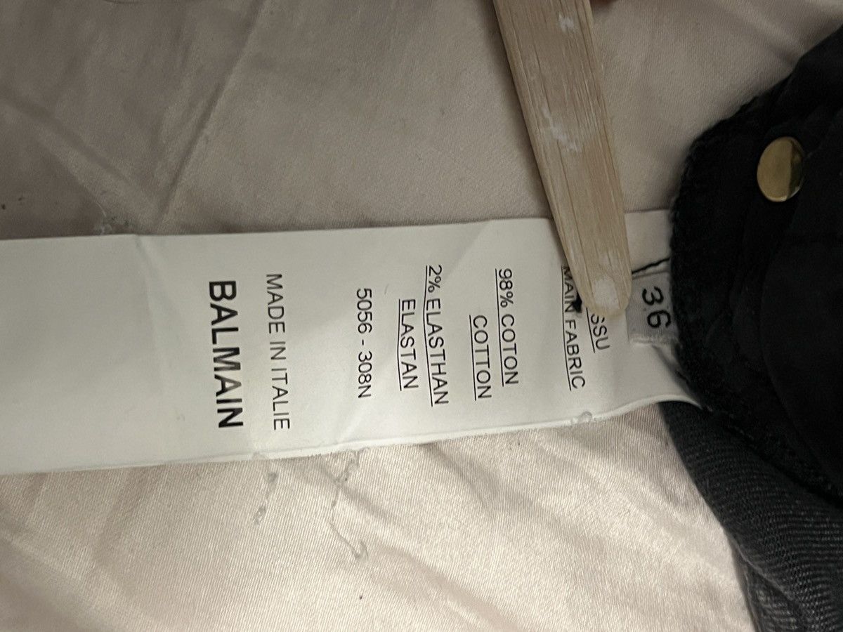 Balmain Balmain Skinny Biker Women’s Jeans Size 2 Size 26" / US 2 / IT 38 - 12 Thumbnail