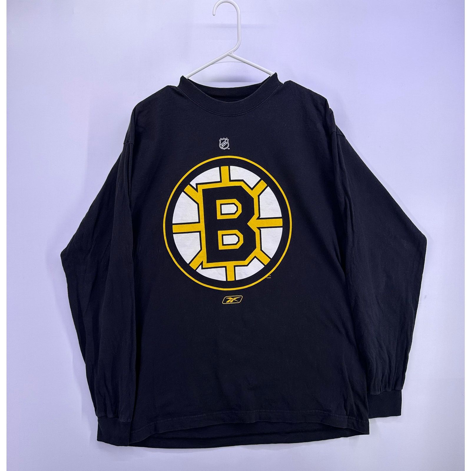 Reebok Reebok NHL Boston Black Long Sleeve Shirt Size Large Size US L / EU 52-54 / 3 - 1 Thumbnail
