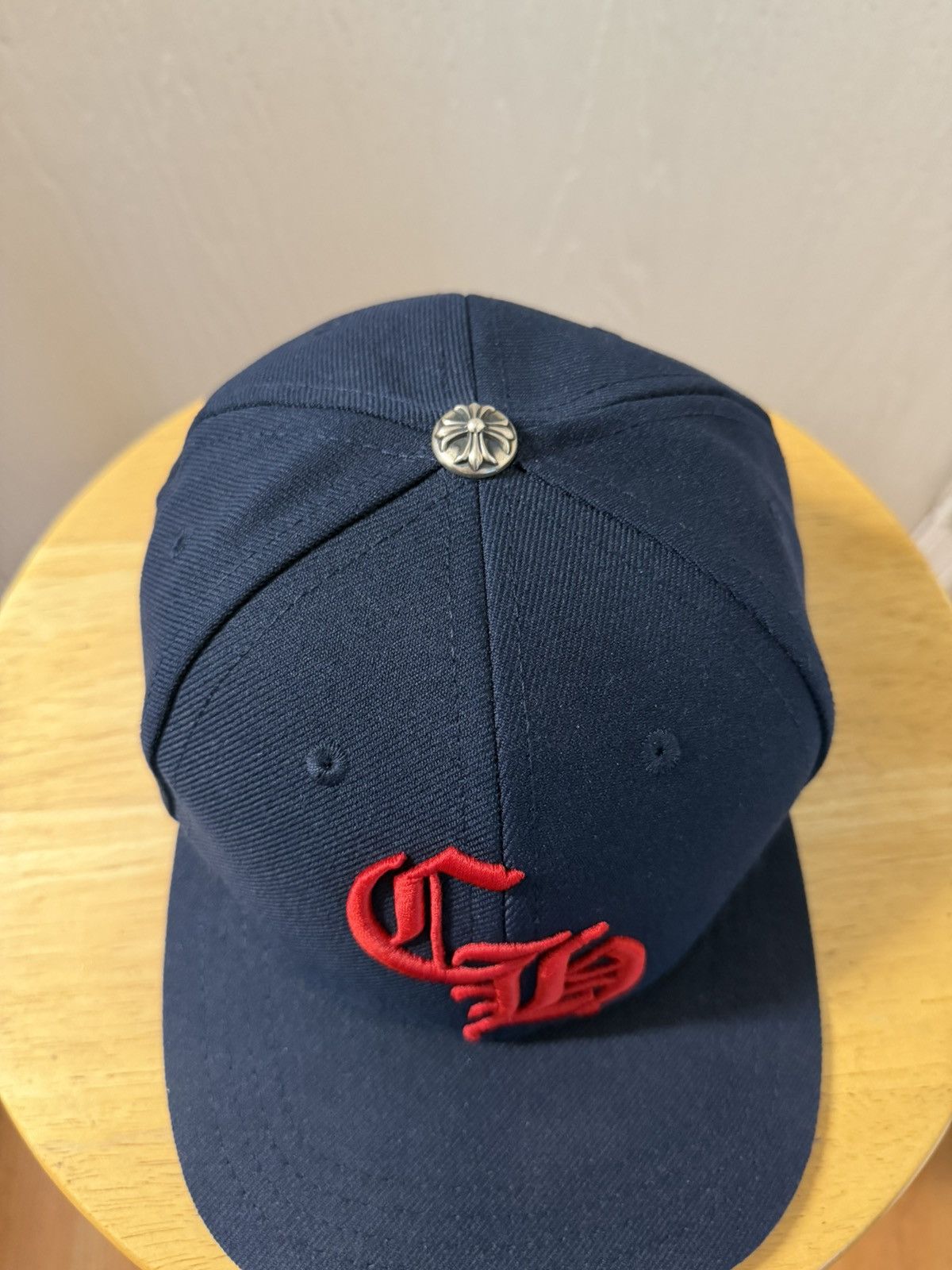 Chrome Hearts Chrome Hearts Baseball Cap Navy Size ONE SIZE - 6 Thumbnail