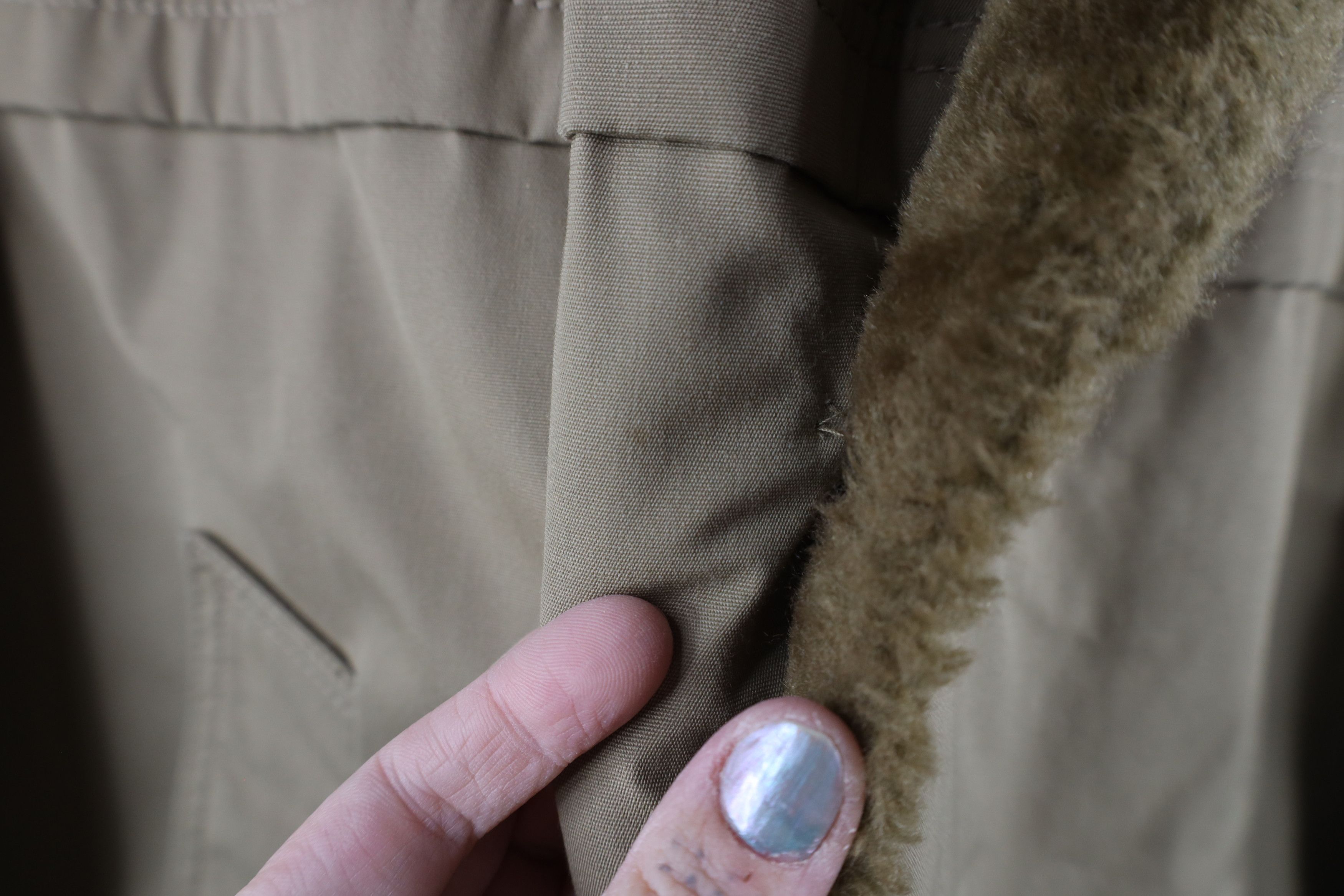 Woolrich Woolen Mills Vintage 70s Woolrich Lined Winter Overcoat Jacket Beige USA Size US XL / EU 56 / 4 - 7 Thumbnail