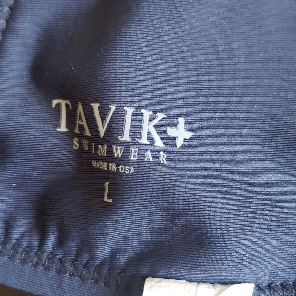Designer CT866 Tavik+ Swimwear Navy Blue Adjustable Bikini Top L Size ONE SIZE - 5 Thumbnail