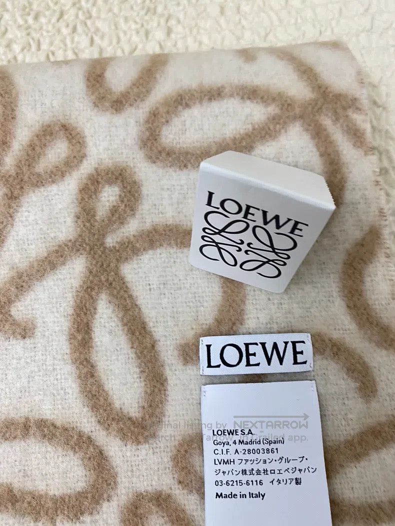 Loewe Loewe Frost resistant wool scarf Size ONE SIZE - 4 Thumbnail
