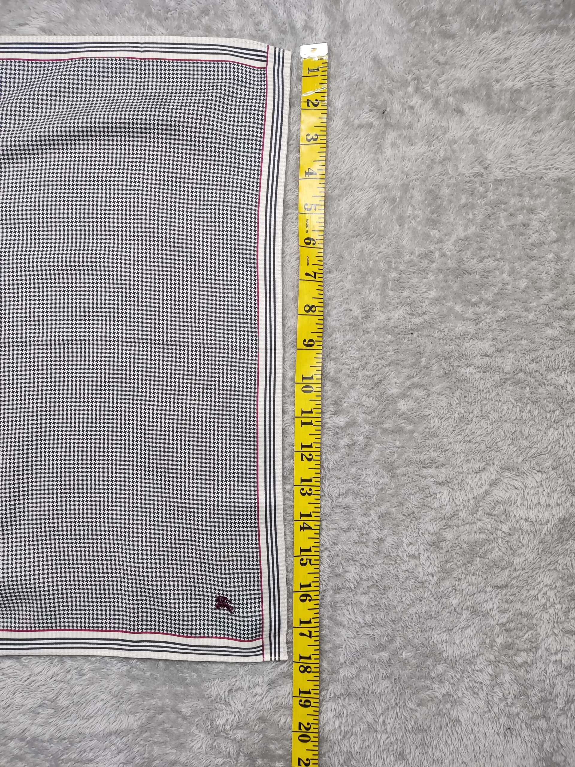 Burberry Vintage Burberry & Yves Saint Laurent (5 Pcs) Handkerchief Size ONE SIZE - 5 Thumbnail