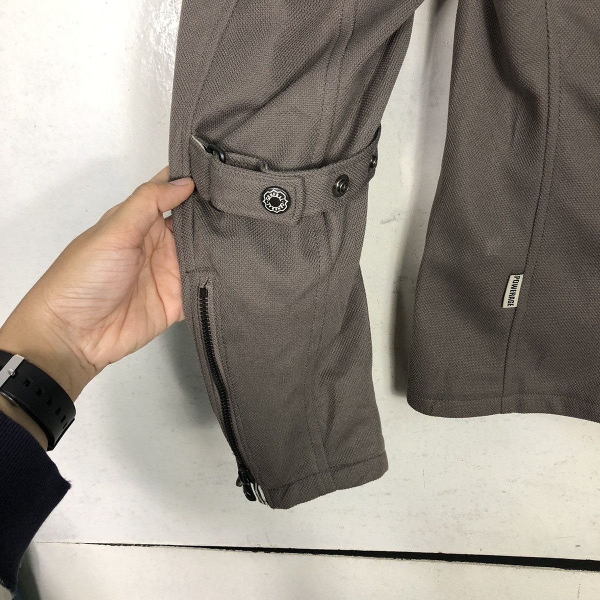 Japanese Brand 🔥VINTAGE BOMBER RACING JACKET EQUIPMENT POWERAGE ISSEYMIYAKE Size US M / EU 48-50 / 2 - 18 Thumbnail
