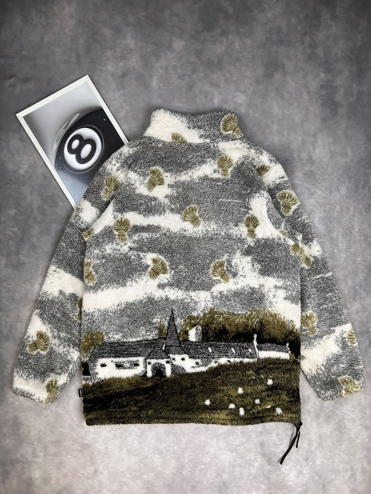Other Vintage Farfield Fleece UK Jacket Landscape Print Size M Size US M / EU 48-50 / 2 - 3 Thumbnail