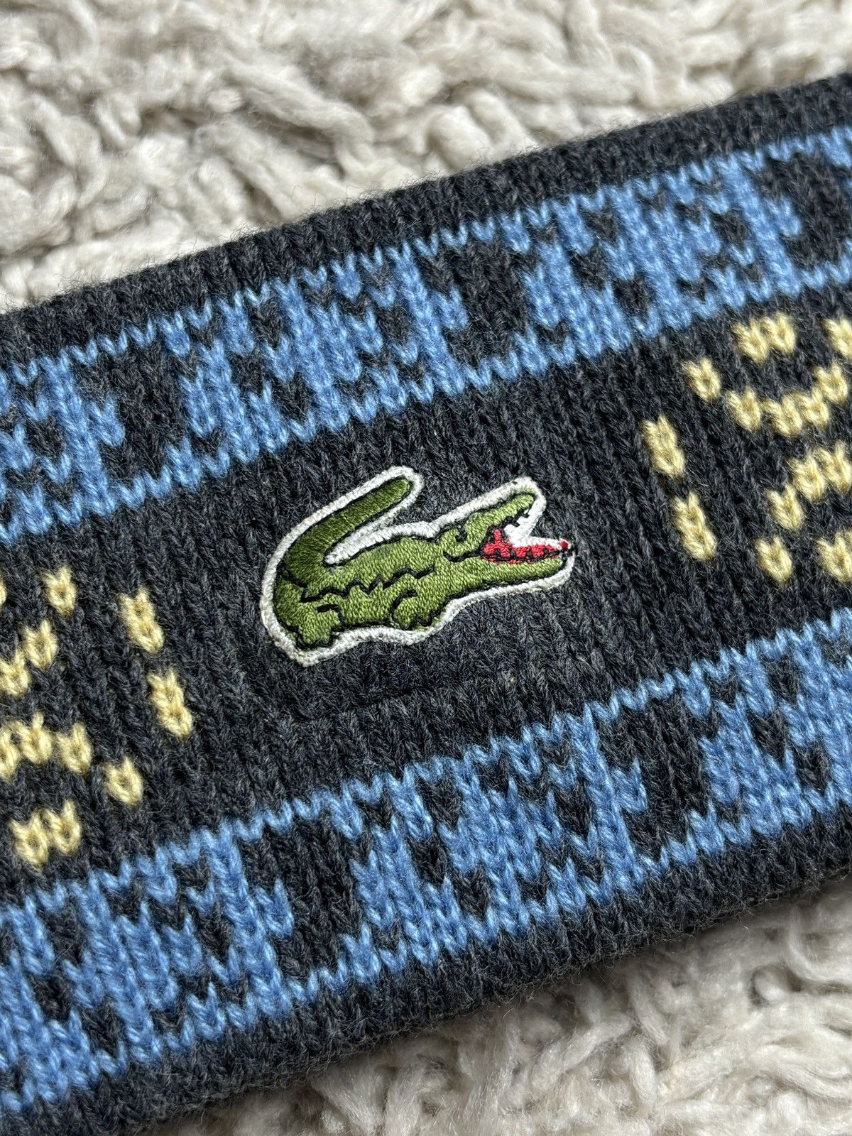 Lacoste Lacoste Vintage Headband Size ONE SIZE - 3 Thumbnail