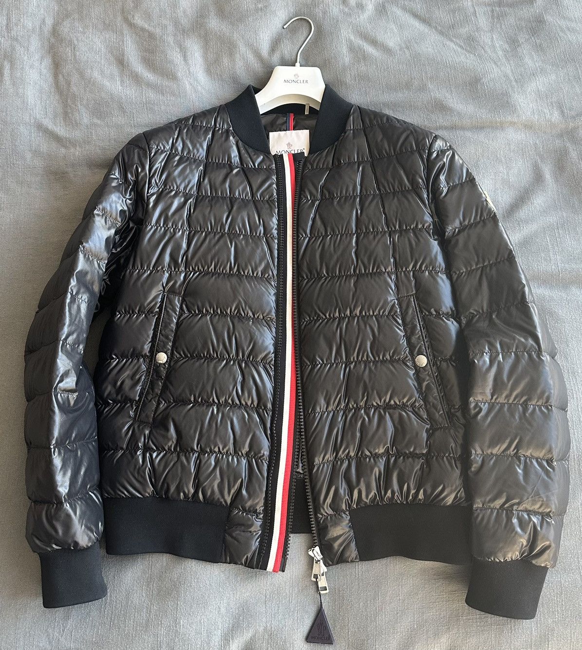 Image of Moncler Bubble Jacket in Black, Men's (Size 2XL)