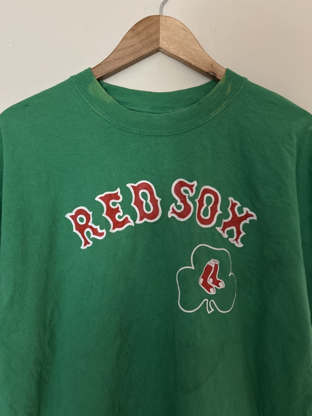 Gildan × Vintage Vintage gildan Red Sox long sleeve Size US L / EU 52-54 / 3 - 3 Thumbnail